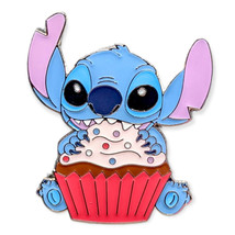 Lilo and Stitch Disney Loungefly Pin: Stitch Snacks Cupcake - £15.86 GBP