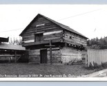 RPPC 1855 John Alexander Blockhouse Coupville WA Ellis Photo 3458 Postca... - $4.90