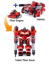 Tobot V Titan Saver Automatic Transforming Robot Korean Action Figure Toy image 2