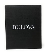 Bulova Watch Box Gray  Men&#39;s &amp; Women&#39;s Display Storage Case 4x5x3 - $14.85