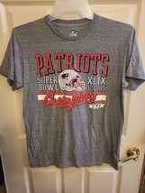 2015 New England Patriots Super Bowl XLIX Champions T-shirt Size LG Unisex - £6.55 GBP
