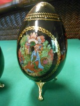 Beautiful Russian &amp; Ludmila Handpainted Porcelain Egg &quot;&quot;Fairy Tale&quot; #1 - £78.80 GBP