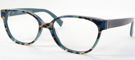 Seraphin By Ogi Brooke 8894 Teal Tiger Eyeglasses Glasses 55-16-140mm (Notes) - $114.66