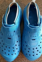 Blue &amp; Gray ~ Youth Clog ~ Boy&#39;s Size Small 11/12 ~ Slide On ~ Shoes/San... - $20.00