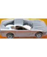 Chevy C5 Corvette 1:64 Scale Silver Die Cast C5 Vette, New on Cut Card b... - $571.27 MXN