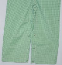 Ellie O Gingham Full Lined Longall Size 2 Color Green Cotton Polyester Blend image 3