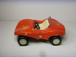 Vintage Tonka Orange Fun Buggy 7" Metal Toy Car - $9.85