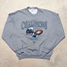 *READ* Vintage 2003 Carolina Panthers NFC Champions Crewneck Sweatshirt Size S/M - £19.94 GBP