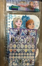 Disney Frozen 2 Stationary Set. Notepad 100 Sheets,6 Color Pen &amp; Sticker Sheet! - £5.61 GBP