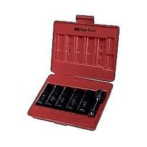 Ken-tool 6 Pc Double Duty Flip Socket Set - £254.08 GBP