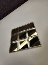 Beveled Glass Trivet Square Mirror 6&quot;x6&quot; for figurine display - $4.75