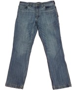 Mens Duluth Ballroom Jeans Double Flex Standard Fit Medium Wash Size 36x32 - £24.53 GBP