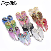 Fashion Vintage Angel Wings Brooch Pins Jewelry Gift Antique Gold Color ... - $7.72