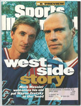 1996 Sports Illustrated NHL Prevu New York Rangers Gretzky Messier Atlanta Brave - £3.91 GBP