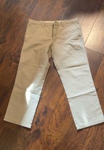 A Haggar Co Life Khaki Men&#39;s Straight Fit Pants Size 36x29 - $8.87