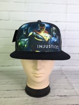 DC Comics Injustice 2 Logo Sublimated All Over Print Snapback Hat Cap Ad... - £21.79 GBP