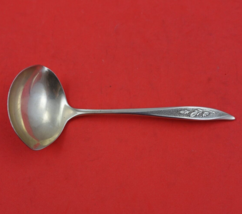 First Frost by Oneida Sterling Silver Sauce Ladle 5 3/4&quot; Serving Silverware - £46.52 GBP