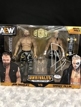 Unrivaled  Rivals 2 Pack-Darby Allin&amp;Jon Moxley AEW signed by Darby Allin - £98.36 GBP