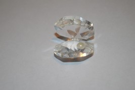 Vintage Swarovski Crystal Mini Clam with Pearl, 1-1/16” Tall - £19.67 GBP