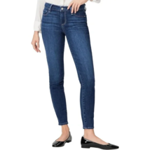 PAIGE Sz 27 Skyline Skinny Jeans Low Rise Stretch Wash Blue Pockets Denim - €31,75 EUR