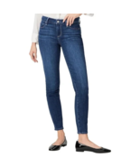 PAIGE Sz 27 Skyline Skinny Jeans Low Rise Stretch Wash Blue Pockets Denim - $688.44 MXN