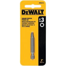 DeWalt Square Recess #3 X 2 in. L Power Bit Heat-Treated Steel - $5.95