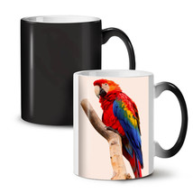 Tropical Parrot Bird NEW Colour Changing Tea Coffee Mug 11 oz | Wellcoda - £15.79 GBP