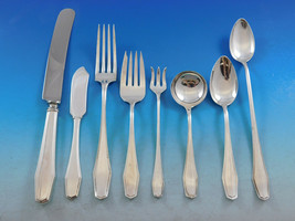 Hampton by Alvin Sterling Silver Flatware Set for 12 Service 103 pieces - £4,380.19 GBP