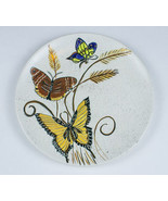 VINTAGE BUTTERFLY ART SHOW STUDIO &amp; GALLERY HANGING DISPLAY PLATE - $283.47 MXN