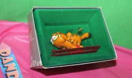 Enesco Treasury Of Christmas Garfield Cat Whee Vintage Holiday Ornament E6954 - £31.31 GBP