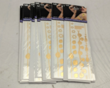 Pack of 12 Amuse Metallic Temporary Artificial Long Lasting Gold Tattoo ... - $9.80