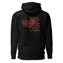 Worry Is A Waste Of Time Heritage Unisex Premium Hoodie - £31.38 GBP