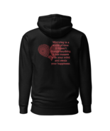 Worry Is A Waste Of Time Heritage Unisex Premium Hoodie - £31.84 GBP