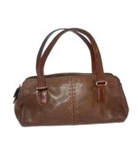 Vintage Fossil Pebbled Leather Purse Shoulder Bag Brown Nice Condition! - £23.93 GBP