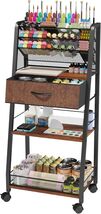 Stylish 3-Tier Rolling Utility Cart - Discover Elegant Art Storage Solut... - $123.70