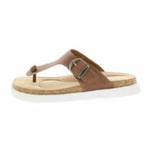 Izod Women&#39;s Size 8 Brown Charcy Strap Slip On Sandals - $17.99