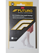 3M FUTURO Unisex Compression Socks , Size: medium ,  color: white - $10.44