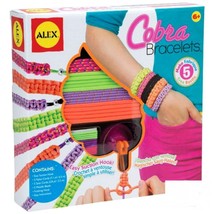 Cobra Friendship Bracelets DIY Kit For Kids Girls Craft Hook Children&#39;s Jewelry - £15.96 GBP