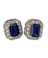 nO HEAT Sapphire Diamond Earrings 14K Gold w. Gem Report,  Offer welcome! - $6,099.06