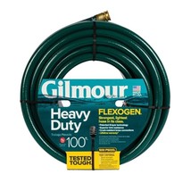 Gilmour 834101-1001 Flexogen Garden Hose, 3/4&quot; x 100&#39;, Green - £55.39 GBP