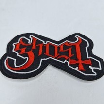 GHOST Embroidered Iron on patch Punk Rock MUSIC BAND Embroidered SEW BAD... - $4.92