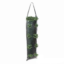 Flower Hanging Bag Pouch Basket Drop Herbs Strawberries Bedding Plants P34 - $9.07