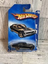 Hot Wheels 2009 Faster Than Ever &#39;68 Chevy Nova Black Version In Protecto Pack - £14.38 GBP