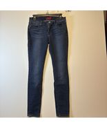 Women&#39;s Lucky Brand Brooklyn Skinny Mid-Rise Slim Fit Blue Jeans Size 26 - $17.82