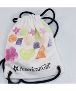 American Girl Drawstring Backpack Bag For 18 Inch Doll Accessory *Flaw* - £7.82 GBP