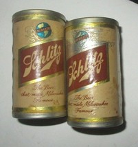 Schlitz Mini Beer Can Salt &amp; Pepper Shaker Set - £7.42 GBP