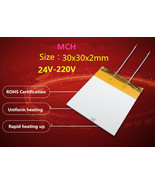 1Pc Square 30x30mm Size MCH Ceramic Heater Resistive Heating Element, 2m... - $276.38 MXN+
