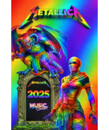Metallica Limited Edition  Poster 2025 by Jaye Metcalfe  - $222.75