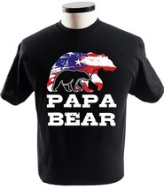 Papa Bear Usa Flag Papa Bear Usa Flag 4th Of July Papa Bear Fourth Of July Flag - £13.50 GBP+