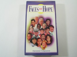 VHS Christian Film FACES OF HOPE Operation Compassion [11A4] - £16.49 GBP